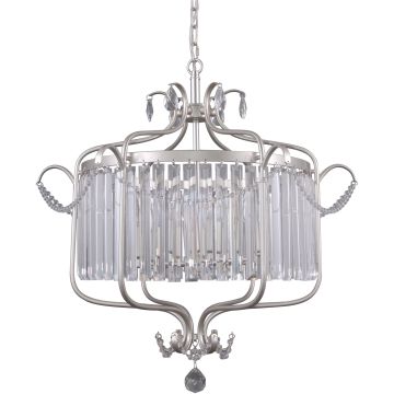 Italux RINALDO PND-33057-6-CH.S Függőlámpa 6x40W/E14 IP20