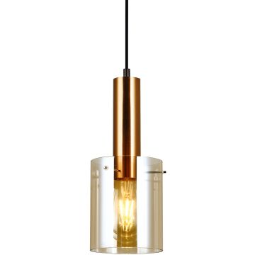 Italux SARDO PND-5581-1-BRO+AMB Függőlámpa 1x40W/E27 IP20