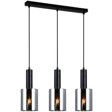 Italux SARDO PND-5581-3-BK+SG Függőlámpa 3x40W/E27 IP20