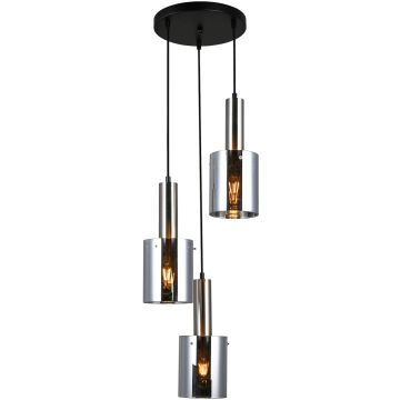 Italux SARDO PND-5581-3A-SC+SG Függőlámpa 3x40W/E27 IP20