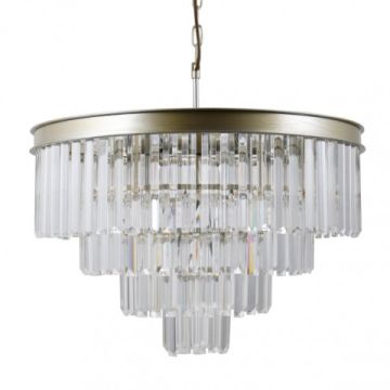 Italux VERDES PND-44372-8-CHMP-GLD Függőlámpa 8x40W/E14 IP20
