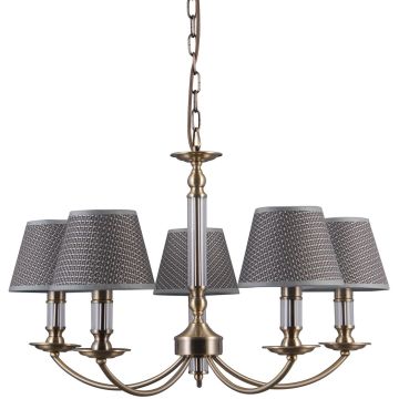 Italux ZANOBI PND-43272-5 Csillár 5x40W/E14 IP20