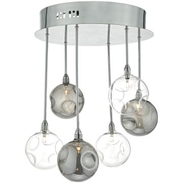 Dar Lighting QUINN QUI0610 Plafonlámpa 6x20W/G4