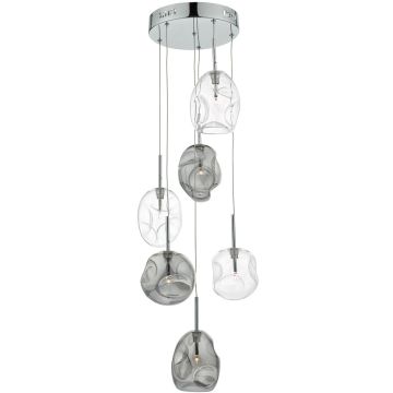 Dar Lighting QUINN QUI6410 Függőlámpa 6x20W/G4