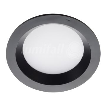 Lumifall SANTOLED SANTOLED 175 CZARNA Beépíthető spotlámpa 1x15W/LED 1200LM IP44