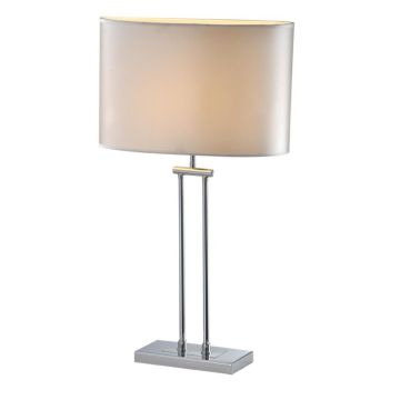 Cosmolight ATHENS T01444WH CR Asztali lámpa 1x40W/E27