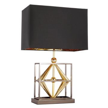 Cosmolight QUITO T01939BK AU Asztali lámpa 1x40W/E27