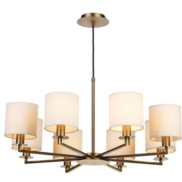 Dar Lighting TYLER TYL0863 Csillár 8x40W/E14