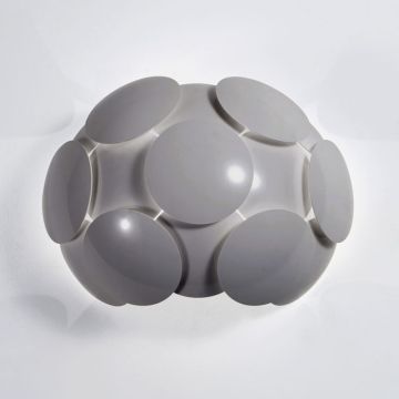 Italux SANTINA GREY W0317-01A-U1GM Fali lámpa 1x26W/E27