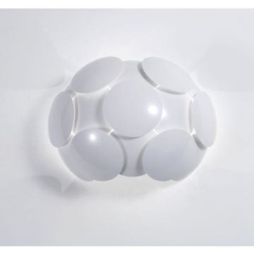 Italux SANTINA WHITE W0317-01A-T5E0 Fali lámpa 1x26W/E27