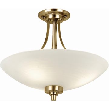 Endon WELLES WELLES-3AB Plafonlámpa 3x60W/E27 IP20