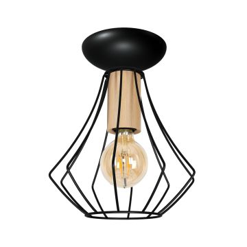 Milagro WILL BLACK MLP4189 Süllyesztett mennyezeti lámpa 1x60W/E27