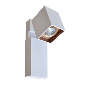 Italux ARAVENA WLB073/5W 4000K WH+GO Fali lámpa 1x5W/LED 450LM
