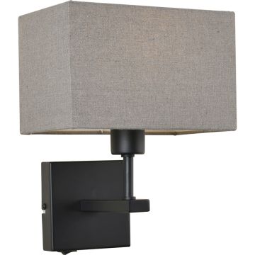 Italux NORTE WL-1122-1-A-BM-RC-GR Fali lámpa 1x60W/E27 IP20