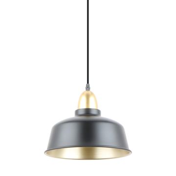 Zuma Line MENSA A8063-BK Függőlámpa 1x40W/E27 IP20