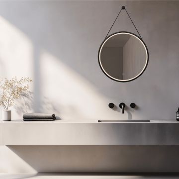 Zambelis MIRROR WITH LED 25387 Tükör 15W/led 3000-4000K 1012-1210lm IP44