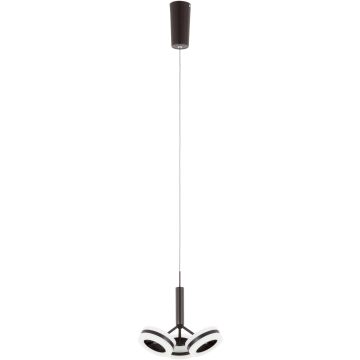 Italux METIS AD16002-3A COFFEE Függőlámpa 3x4,8W/LED IP20