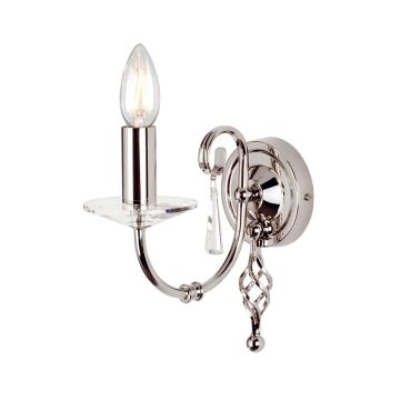 Elstead Lighting AEGEAN AG1-POL-NICKEL Fali lámpa 1x60W/E14