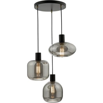 Dar Lighting Aiden AID0310 Függőlámpa 3x60w/e27