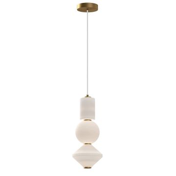 Elstead Lighting Bijou ALM-BIJOU-P3-GD Függőlámpa 1x20W/LED 3000K 1060lm IP20
