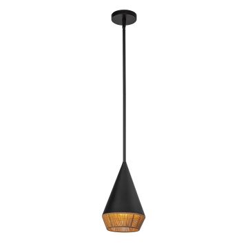 Elstead Lighting Daphne ALM-DAPHNE-P-S-MB Függőlámpa 1x60W/E27 IP20