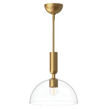 Elstead Lighting Jude ALM-JUDE-P-GD-CL Függőlámpa 1x60W/E27 IP20