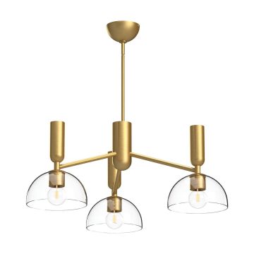 Elstead Lighting Jude ALM-JUDE3-GD-CL Csillár 3x60W/E27 IP20