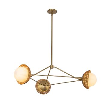 Elstead Lighting Perth ALM-PERTH3-GD Csillár 3x40W/E14 IP20
