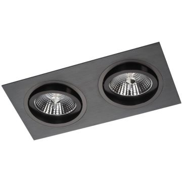Lumifall ALCAZAR BB LMF.AZ142BB Beépíthető spotlámpa 2x75W/G53 IP20
