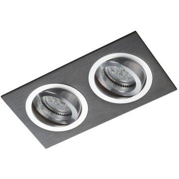 Lumifall ALCAZAR LMF.AZ542BC Beépíthető spotlámpa 2x50W/G5,3/MR16