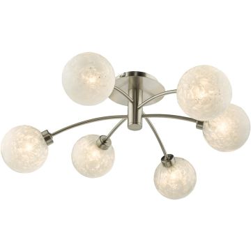 Dar Lighting Avari AVA6446 Plafonlámpa 6x25w/g9