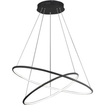 Milagro ORION BLACK ML508 Függőlámpa 2x53W/LED 3710LM