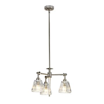 Elstead Lighting AGATHA BATH-AGATHA3P-BN Csillár 3x3,5W/G9 320LM IP44