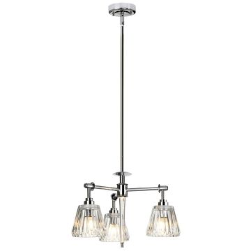 Elstead Lighting AGATHA BATH-AGATHA3P-PC Plafonlámpa 3x3,5W/G9 320LM IP44