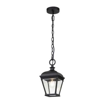 Elstead Lighting Bayview BAYVIEW-8M-BK Függőlámpa 1x60W/E27 IP44