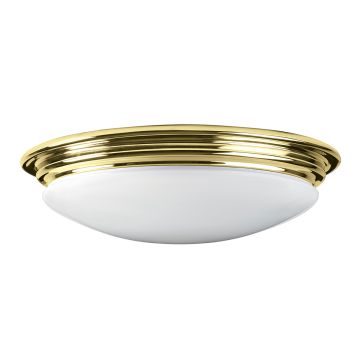 Elstead Lighting Brompton BATH-BROMPTON-F-PB Süllyesztett mennyezeti lámpa 1x10W/GX53 IP44