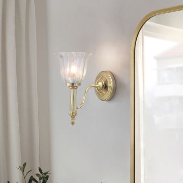 Elstead Lighting CARROLL BATH-CARROLL1-PB Fali lámpa 1x40W/G9 IP44