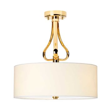Elstead Lighting FALMOUTH BATH-FALMOUTH-SF-FG Plafonlámpa 3x3,5W/G9 320LM IP44