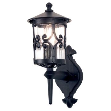 Elstead Lighting HEREFORD BL10-BLACK Fali lámpa 1x60W/E27 IP23