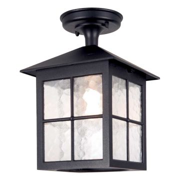 Elstead Lighting WINCHESTER BL18A-BLACK Süllyesztett mennyezeti lámpa 1x60W/E27 IP43
