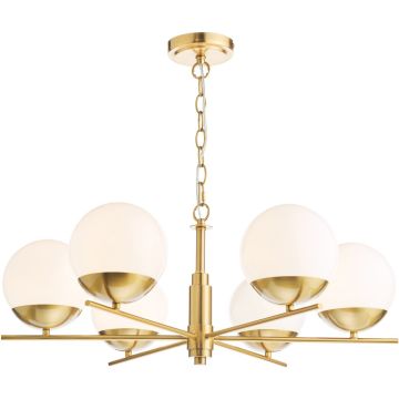 Dar Lighting Bombazine BOM0635 Csillár 6x40w/e14