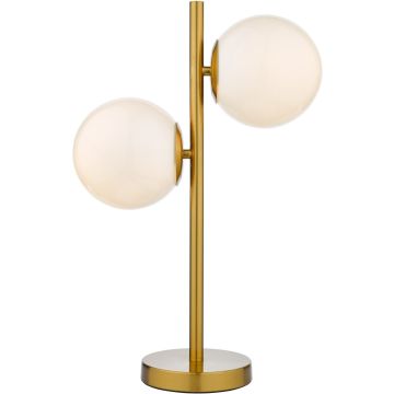 Dar Lighting Bombazine BOM4235 Asztali lámpa 2x40w/e14