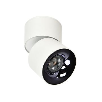 Light Prestige Brema LP-2626/1RM WH movable Felületi spotlámpa 1x10W/LED 3000K|4000K|6000K 873lm IP20