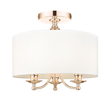 Cosmolight ABU DHABI C03480AU-WH Plafonlámpa 3x40w/E14 IP20