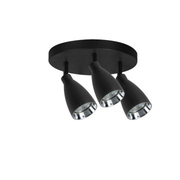 Light Prestige Campana LP-3103/3C BK Spotlámpa 3x8W/GU10 IP20