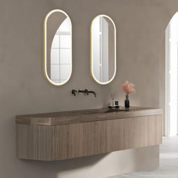 Zambelis MIRROR WITH LED 25386 Tükör 18W/led 3000-4000K 1564-1739lm IP44