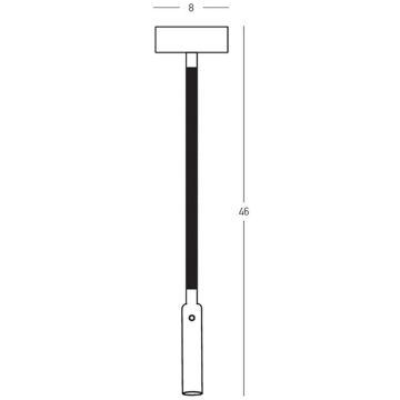 Zambelis READING LIGHT 25149 Fali lámpa 3W/led 3000K 160lm IP20