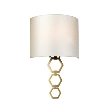 Elstead Lighting Clark CLARK-MEDIUM-AB Fali lámpa 1x60W/E27