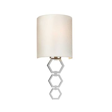 Elstead Lighting Clark CLARK-SMALL-PC Fali lámpa 1x60W/E27