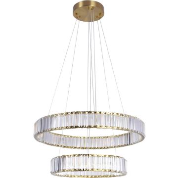 Polux CRISTALIA 338266 Függőlámpa 4000K 6400lm ip20